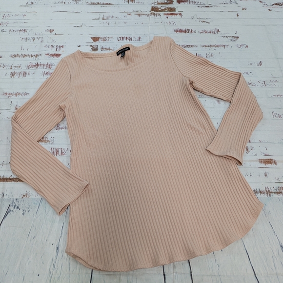 Eileen Fisher Tops - Eileen Fisher Long Sleeve Ribbed Basic Top